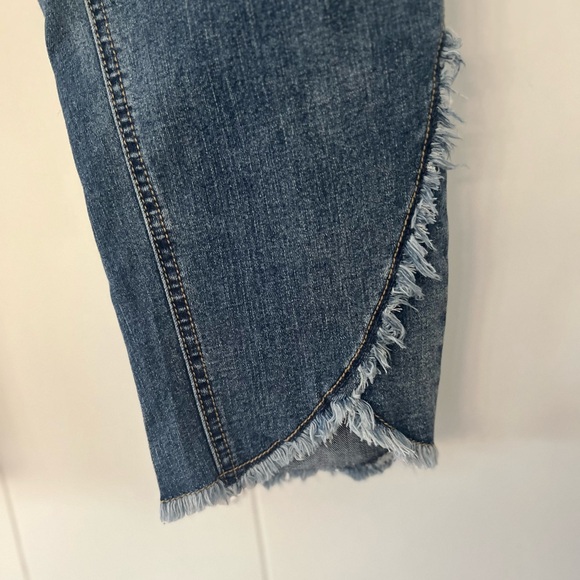 C est. 1946 Denim Hi Rise Jeans Raw Hem Size 18W - Picture 4 of 12